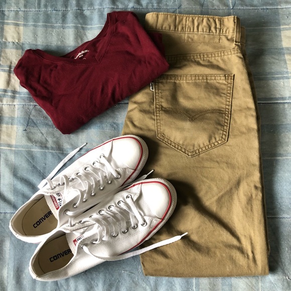 Levi's Other - Levi’s 511 Slim Straight Casual Pants Green/Brown